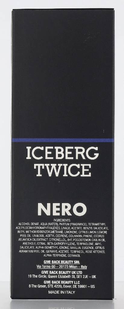 Iceberg Twice Nero For Him Edt Spray 125 ml