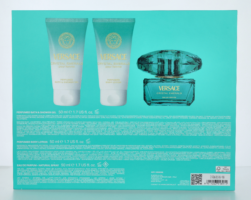 Versace Crystal Emerald Giftset 150 ml