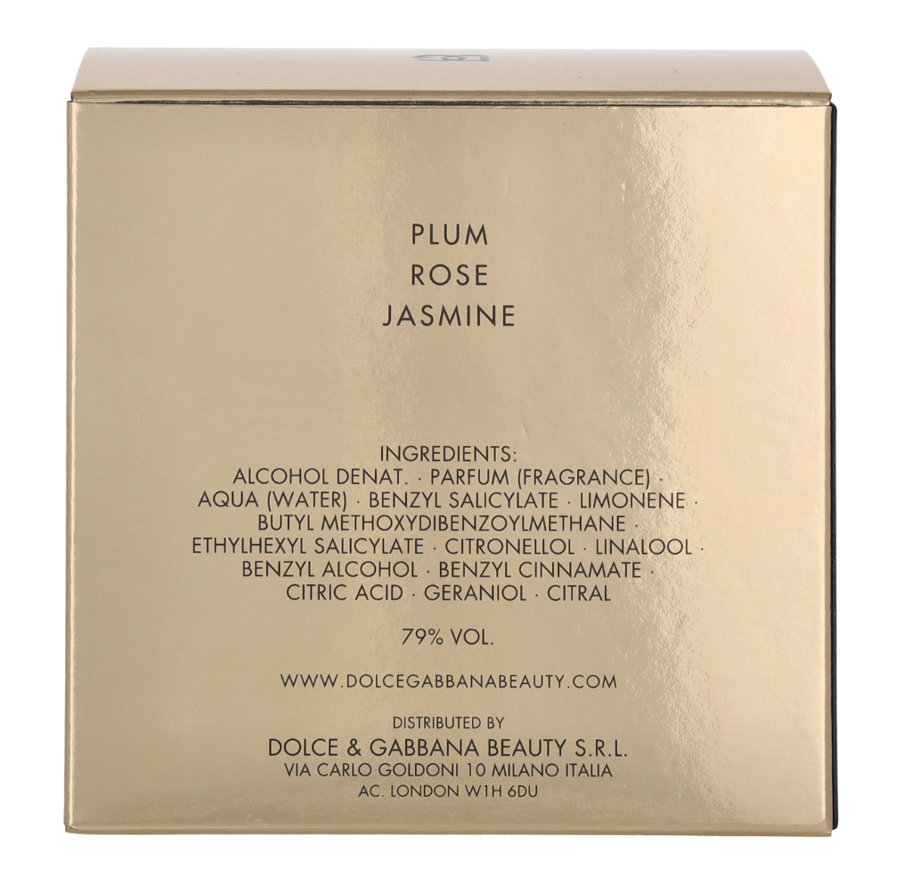 Dolce & Gabbana The One Gold For Women Intense Edp Spray