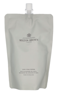 M.Brown Fiery Pink Pepper Bath & Shower Gel Refill 400 ml