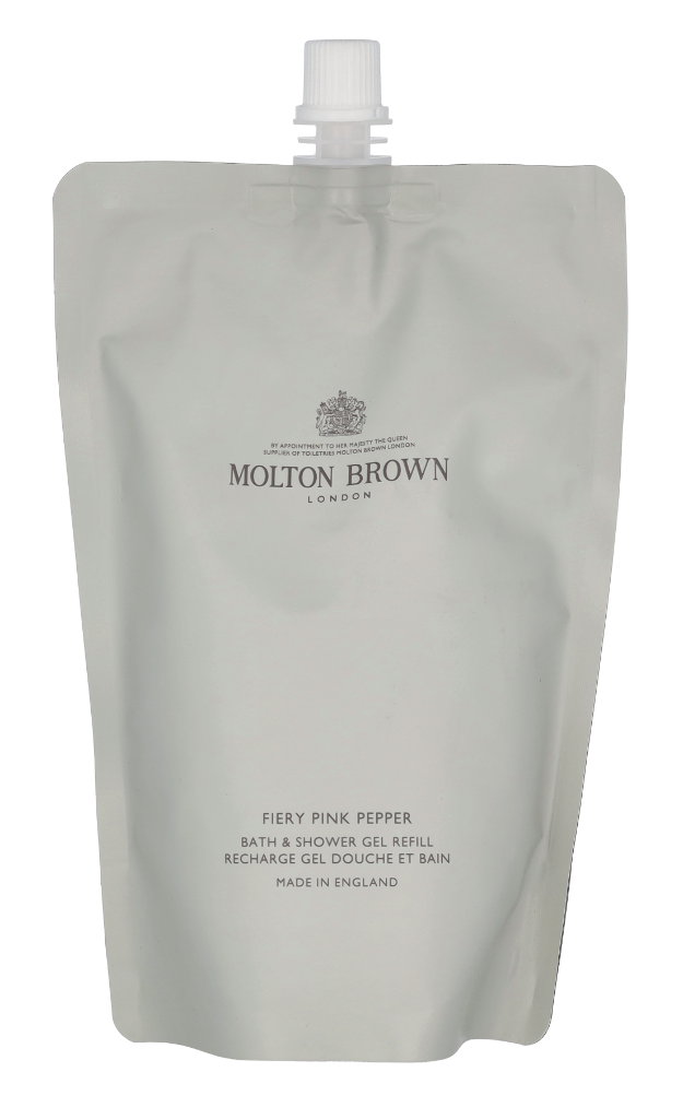 M.Brown Fiery Pink Pepper Bath & Shower Gel Refill 400 ml