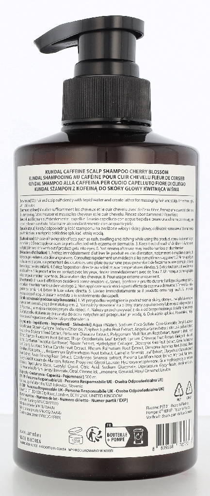 Kundal Caffeine Shampoo 500 ml