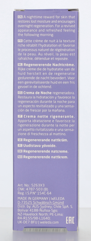 Weleda Iris Hydratation Intense Night Cream 30 ml