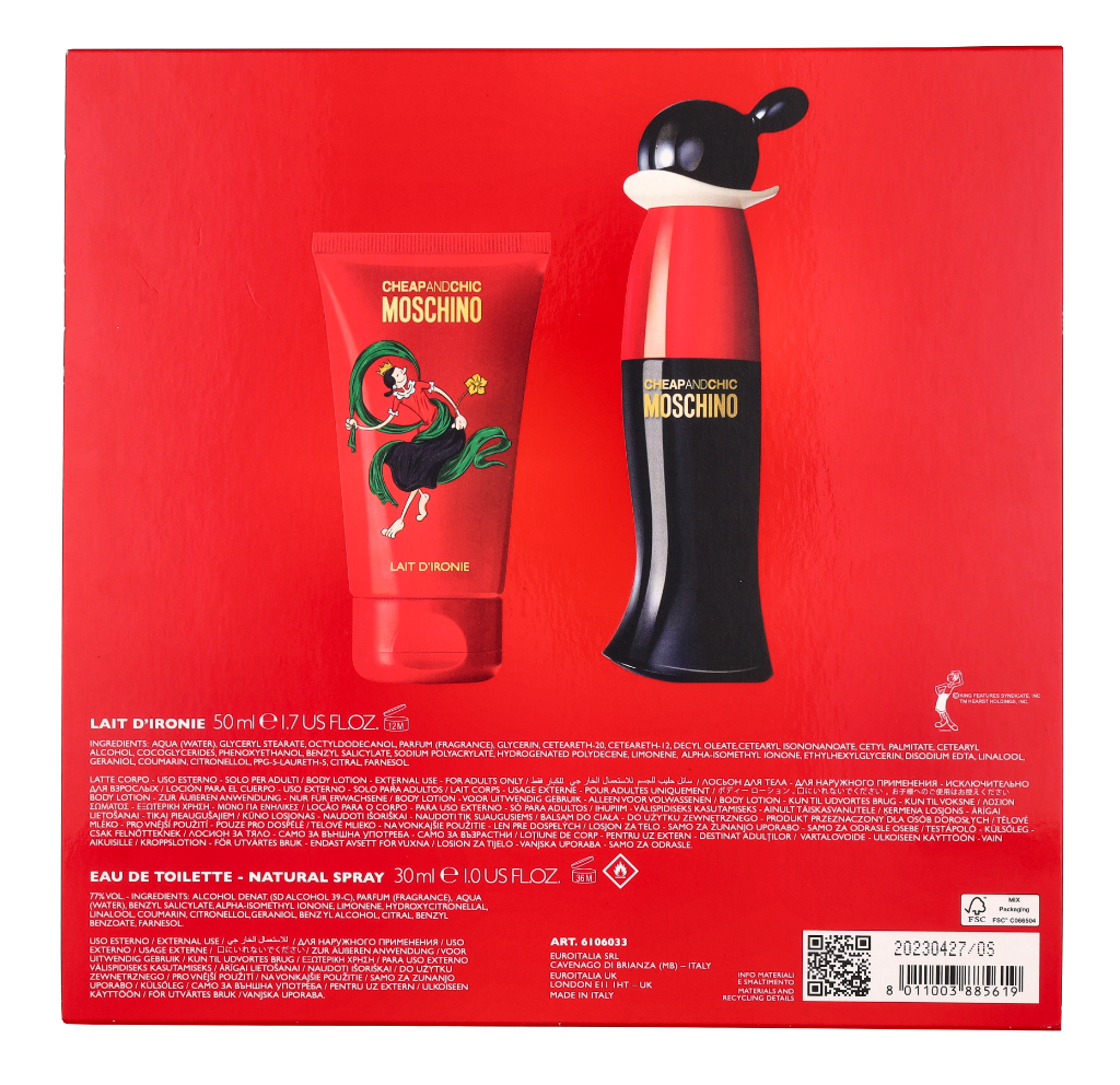 Moschino Cheap & Chic Giftset