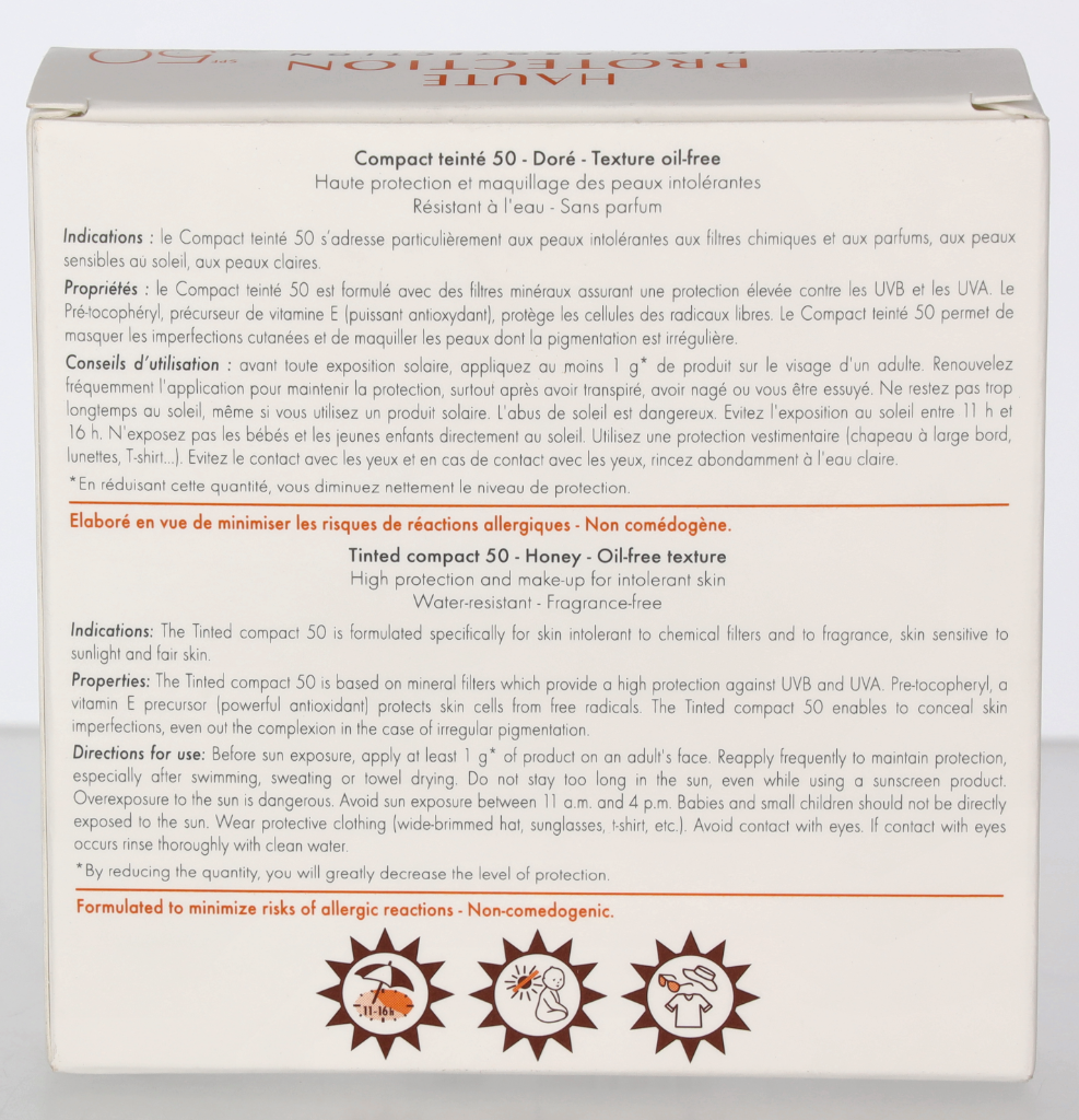Avene High Protection Compact SPF50