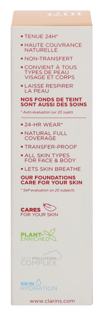 Clarins Everlasting Long-Wearing Matte Foundation