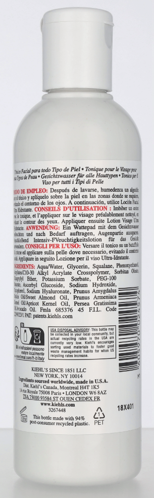 Kiehl's Ultra Facial Toner 250 ml