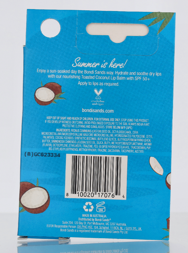 Bondi Sands Lip Balm SPF50+ 10 g