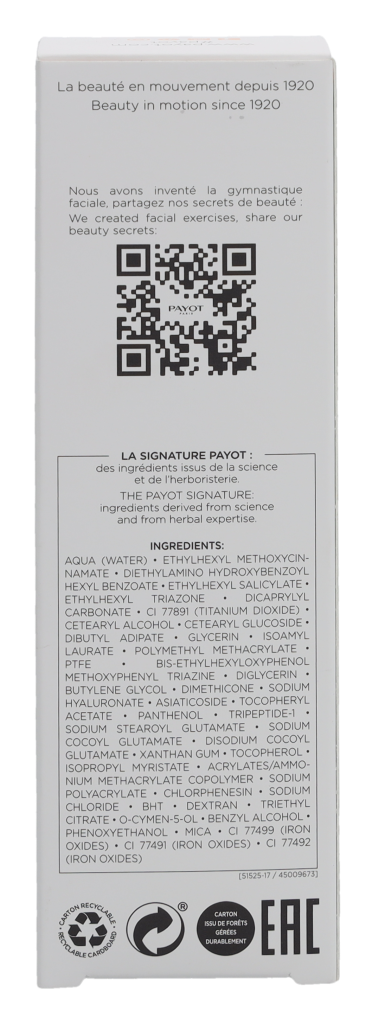 Payot No. 2 Anti-Redness CC Cream SPF50+ 40 ml