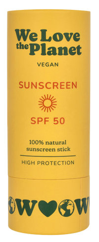 We Love The Planet Sunscreen Stick SPF50 40 g