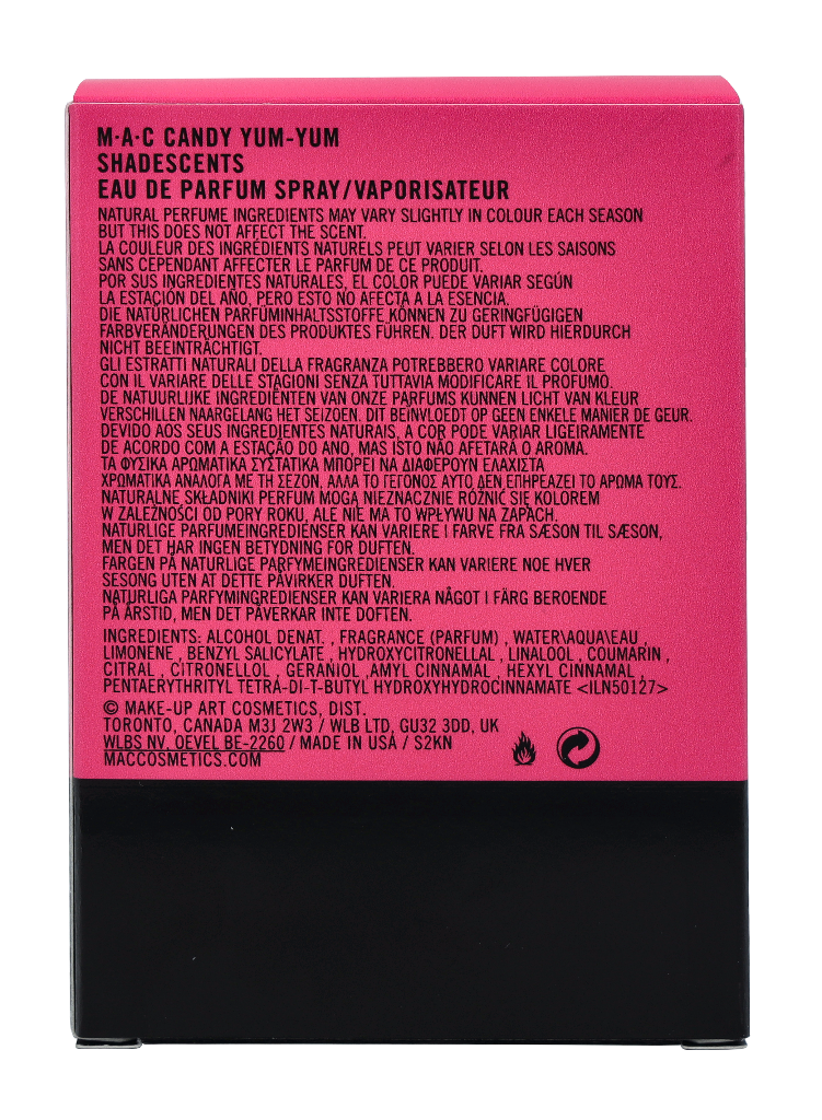 MAC Candy Yum Yum Edp Spray 50 ml
