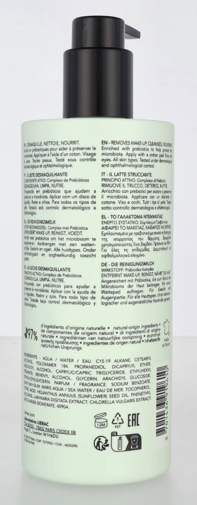 Lierac The Cleansing Milk 400 ml