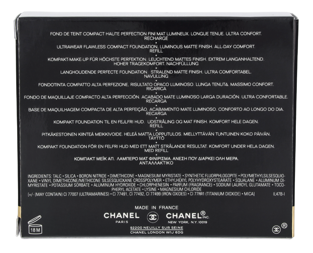 Chanel Ultra Le Teint Flawless Finish Compact Foundation - Refill