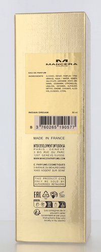 Mancera Indian Dream Edp Spray 60 ml