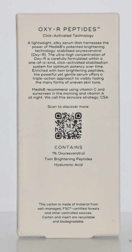 Medik8 Oxy-R Peptides Set 20 ml