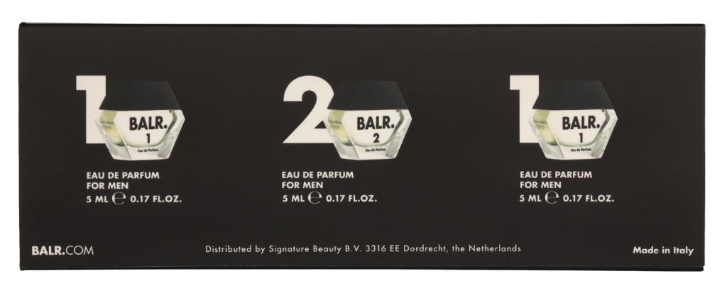 BALR. 1/2/1 FOR MEN Miniature Giftset 15 ml