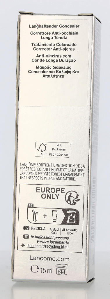 Lancome Effacernes Longue Tenue Softening Concealer SPF30