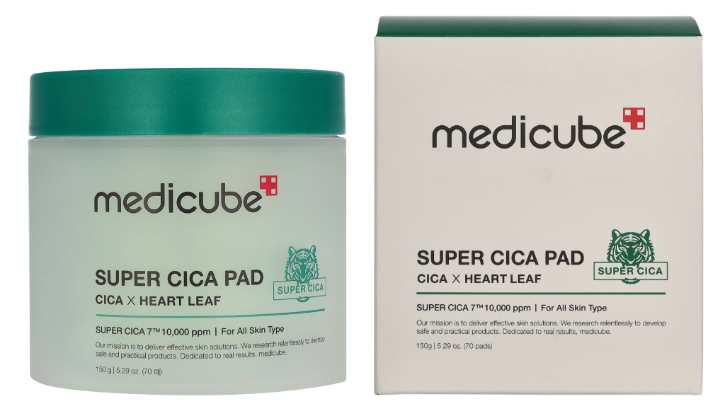 Medicube Super Cica Toner Pad 70 Stueck