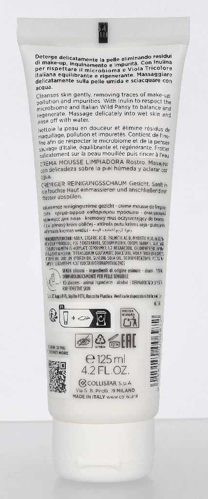 Collistar Cleansing Cream To Mousse 125 ml