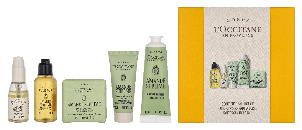 L'Occitane Almond Sublime Routine Giftset 150 ml