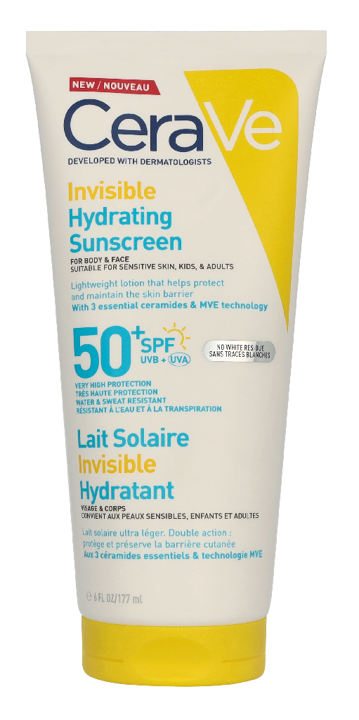 CeraVe Invisible Hydrating Sunscreen SPF 50+ 177 ml