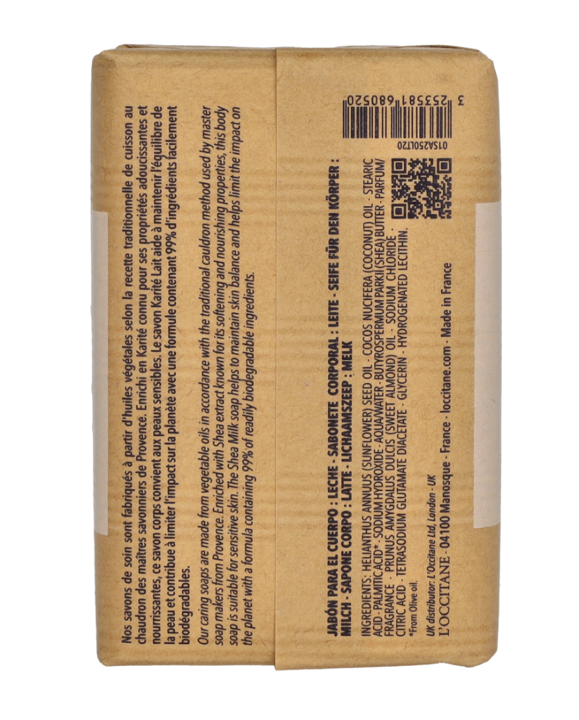 L'Occitane Shea Milk Extra Rich Soap 250 g