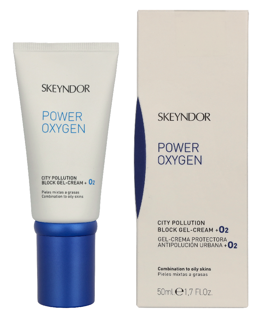 Skeyndor Power Oxygen City Pollution Block Gel-Cream + O2 50ml