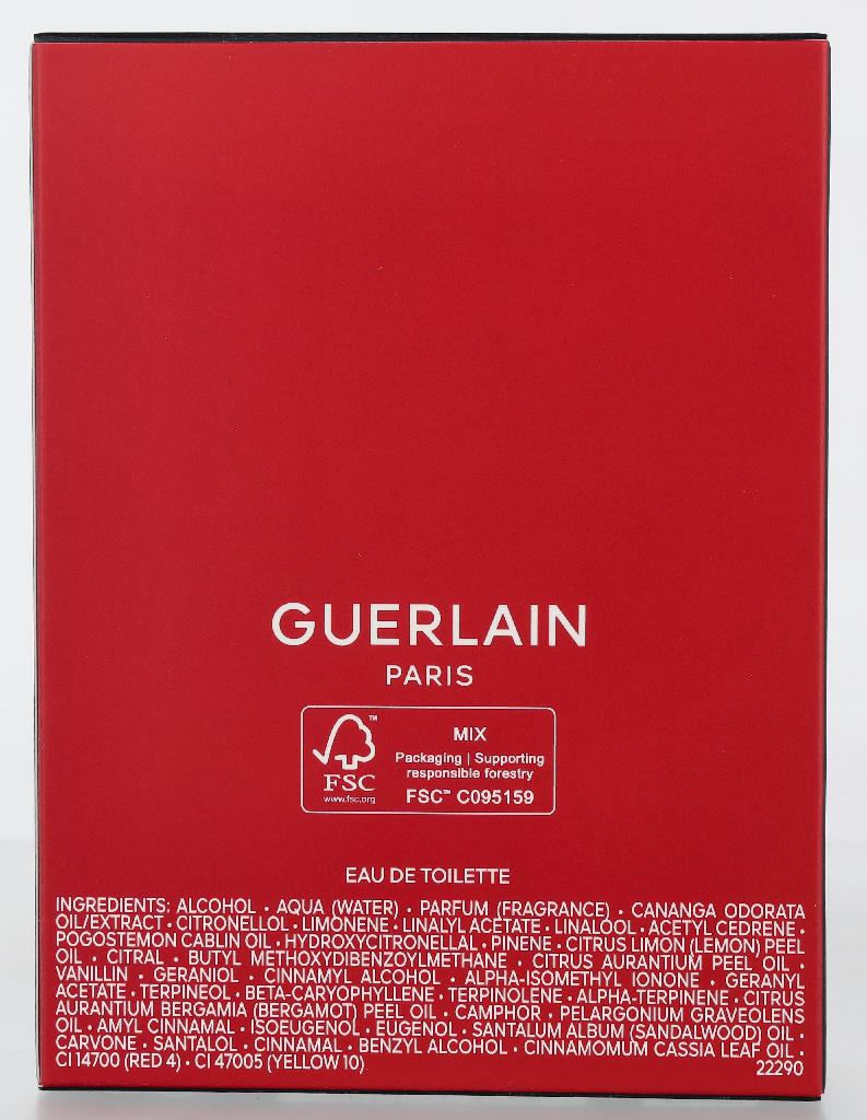 Guerlain Habit Rouge Eau de Toilette Spray