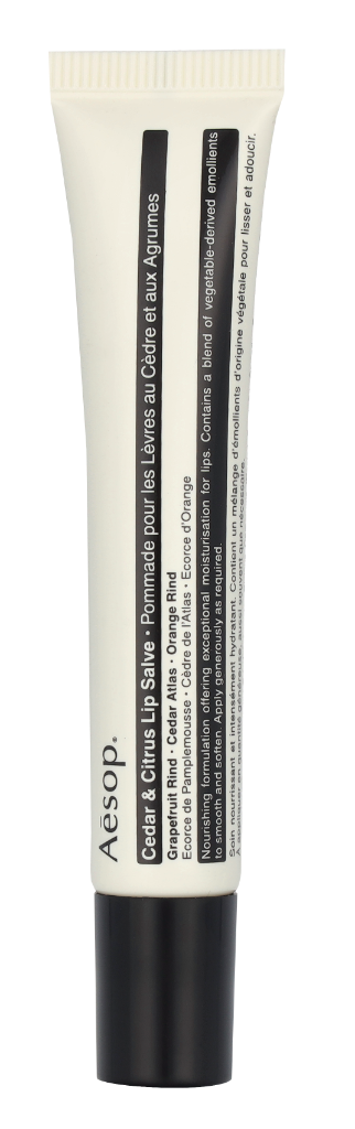 Aesop Cedar & Citrus Lip Salve 9 ml