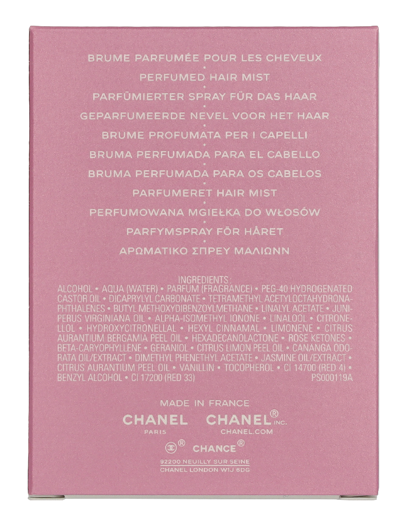 Chanel Chance Eau Tendre Hair Mist 35 ml