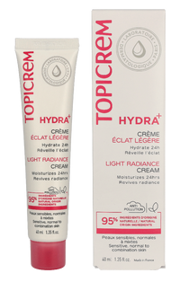 Topicrem Radiance Moisturizing Light Cream 40 ml