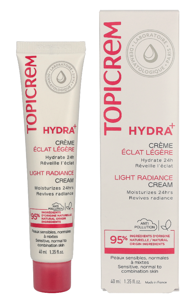 Topicrem Radiance Moisturizing Light Cream 40 ml