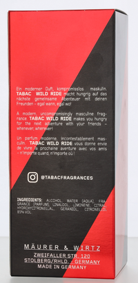 Tabac Original Wild Ride Edt Spray 125 ml