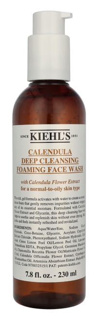 Kiehl's Calendula Deep Cleansing Foaming Face Wash 230ml
