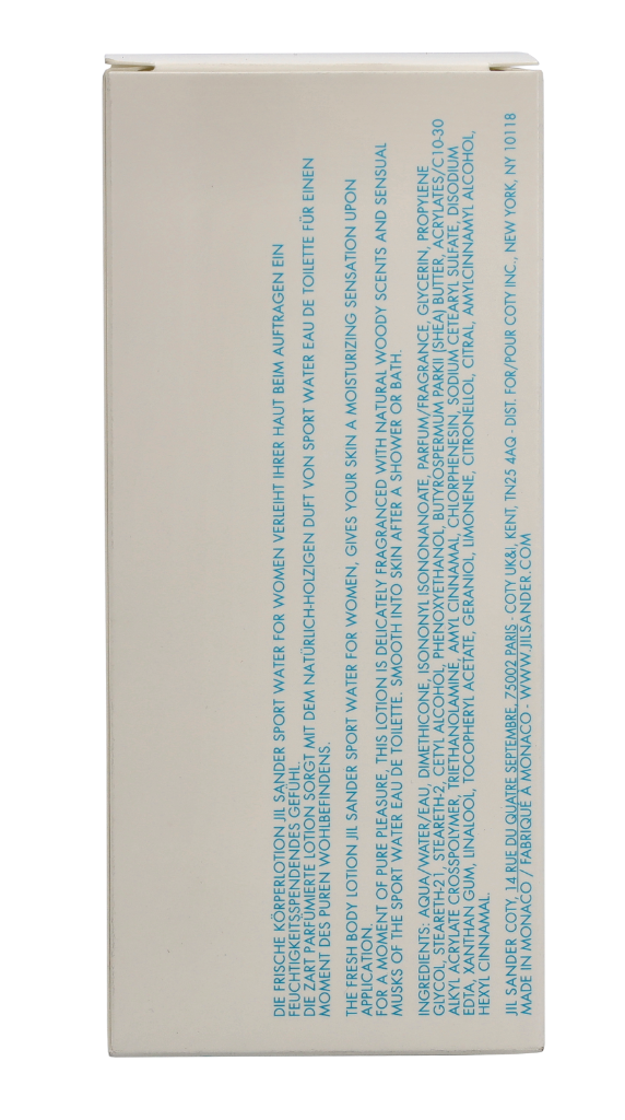 Jil Sander Sport Water For Women Fresh Body Lotion 150 ml