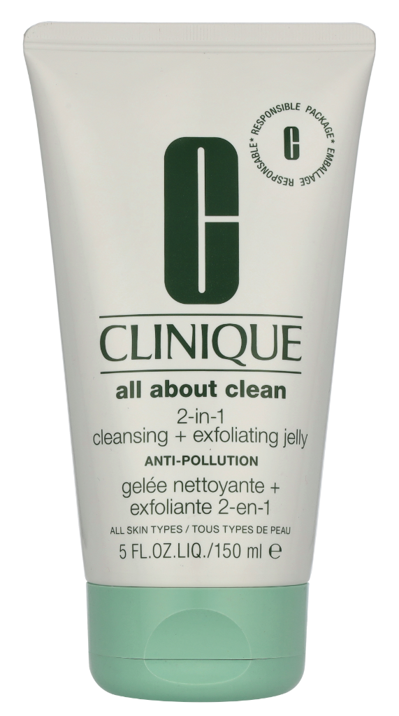 Clinique All About Clean 2-In-1 Cleansing +Exfoliating Jelly 150 ml