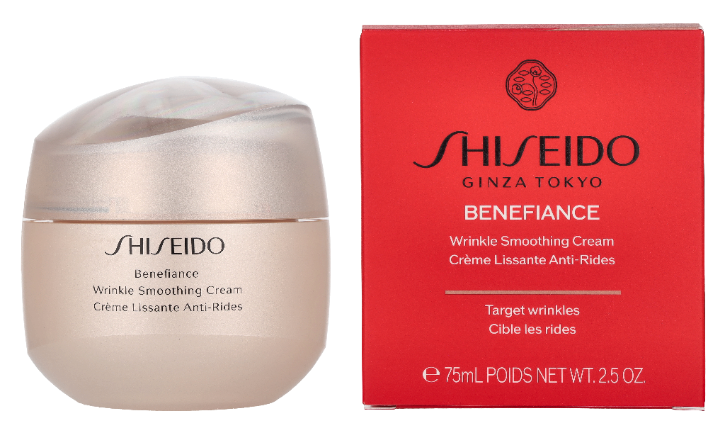 Shiseido Benefiance Wrinkle Smoothing Day Cream 75 ml