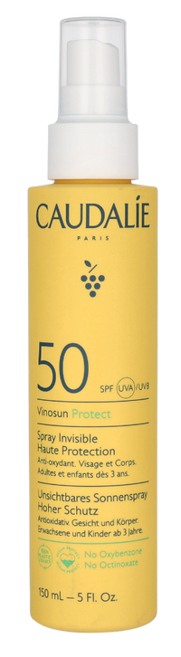 Caudalie Vinosun Protect Invisible High Protect. Spray SPF50