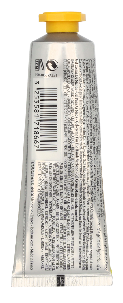 L'Occitane Verveine Agrumes Hand Cream Gel 30ml