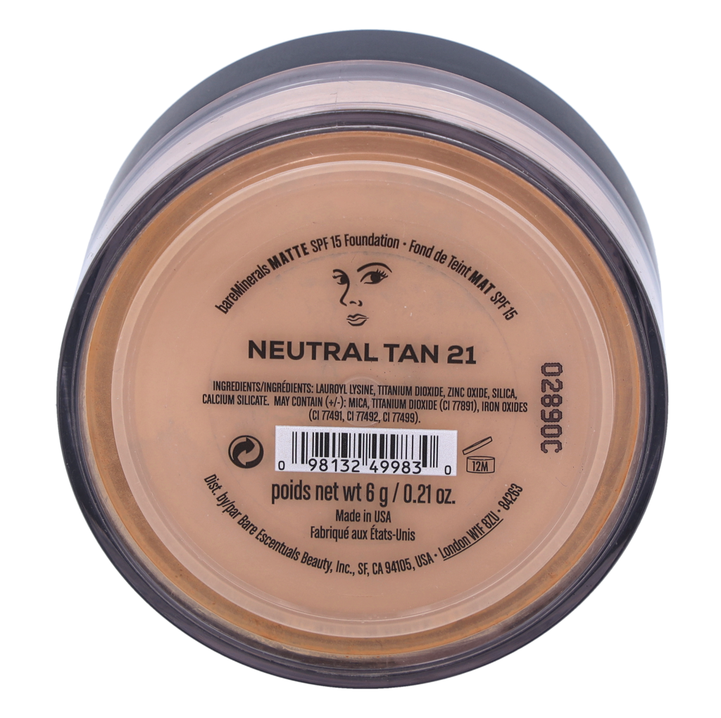 BareMinerals Matte Foundation SPF15 6 gr