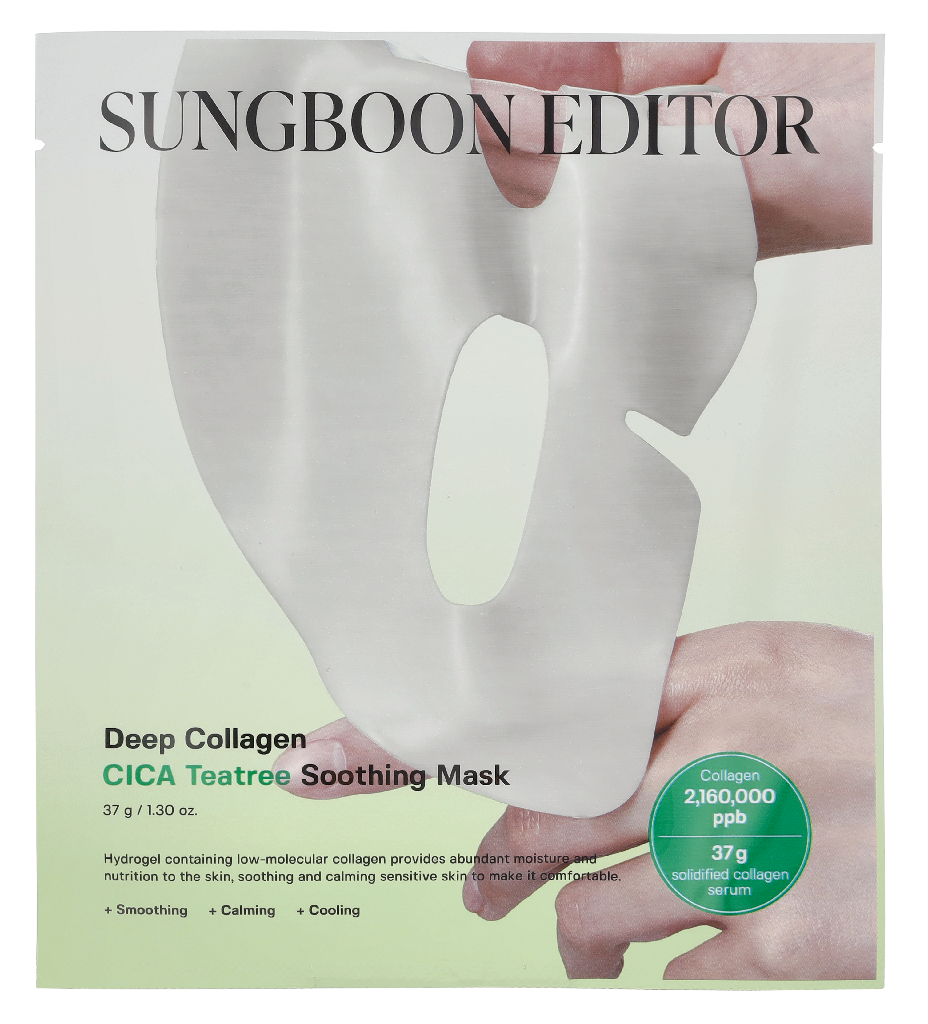 Sungboon Editor Deep Collagen Cica Teatree Soothing Mask 148 g