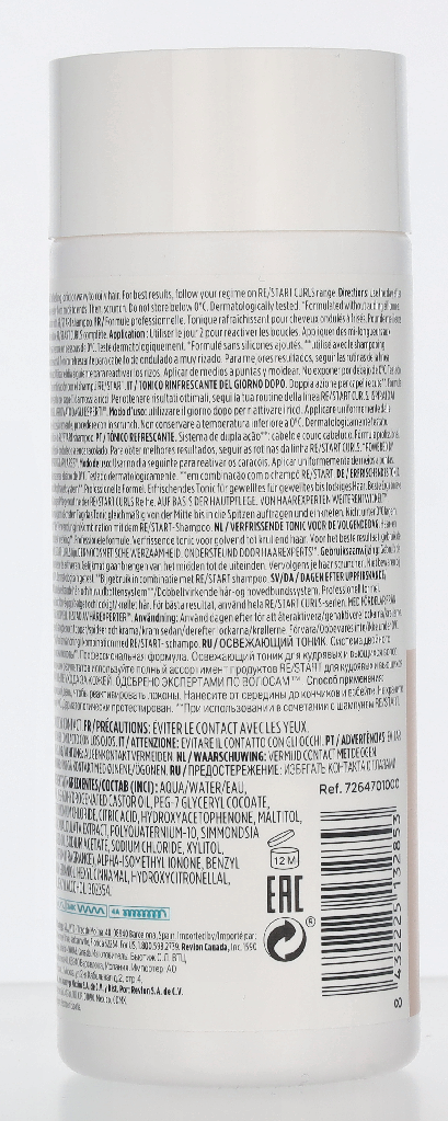 Revlon Re/Start Curls Next-Day Refreshing Tonic 200 ml