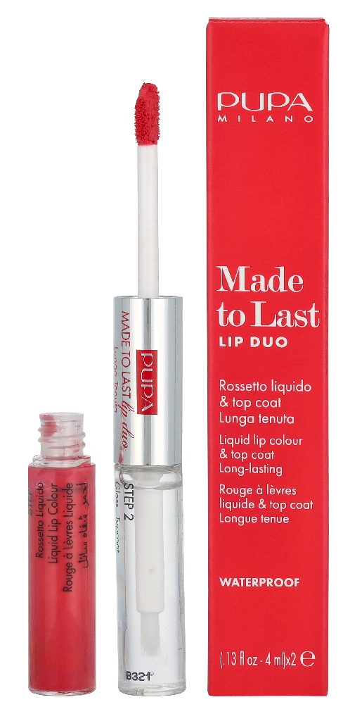 Pupa Made to Last Lip Duo Lipstick 8 ml