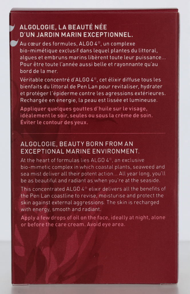 Algologie Elixir De Pen Lan Precious Oil Intensive Revitalis 30 ml