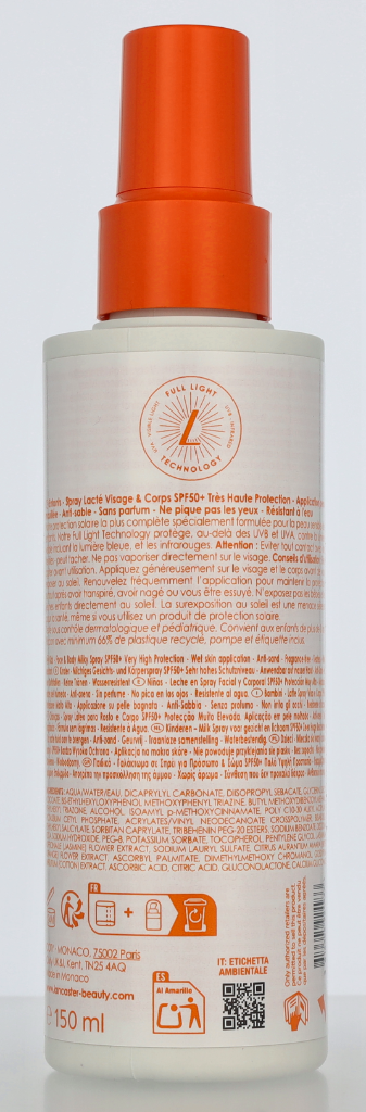 Lancaster Kids Sun Sensitive Wet Skin Application Very High Protection Spray SPF50+ 150 ml