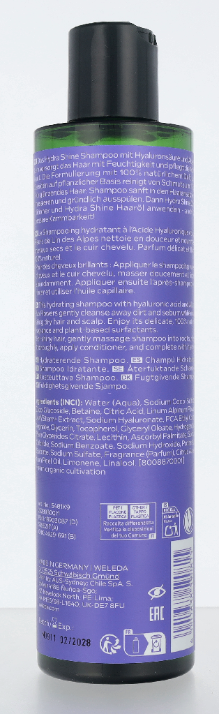 Weleda Hydra Shine Hydration Shampoo 250 ml