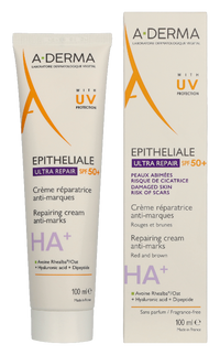 A-Derma Epitheliale Ultra Repair Anti-Marks Repair Cream SPF50+ 100 ml