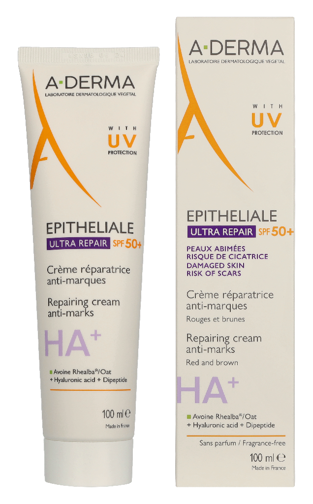 A-Derma Epitheliale Ultra Repair Anti-Marks Repair Cream SPF50+ 100 ml