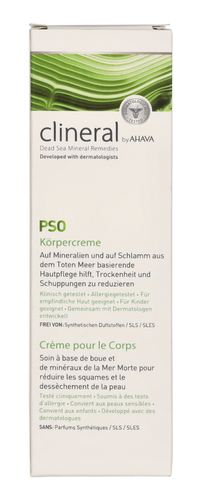 Ahava Clineral PSO Body Cream 200 ml