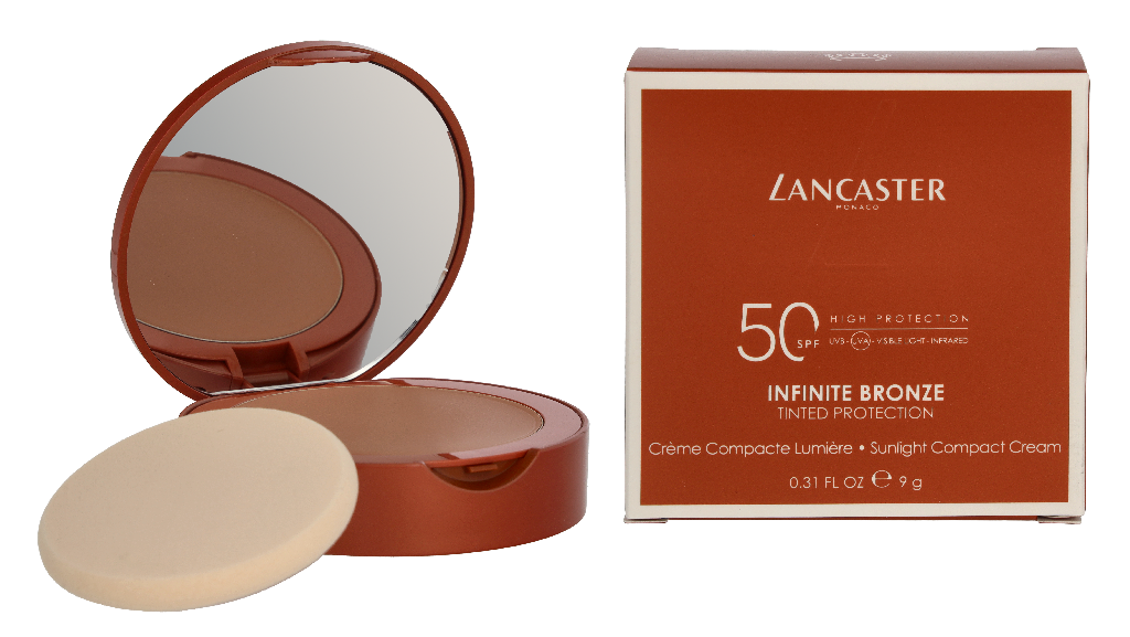 Lancaster Infinite Bronze Compact SPF50 9 g